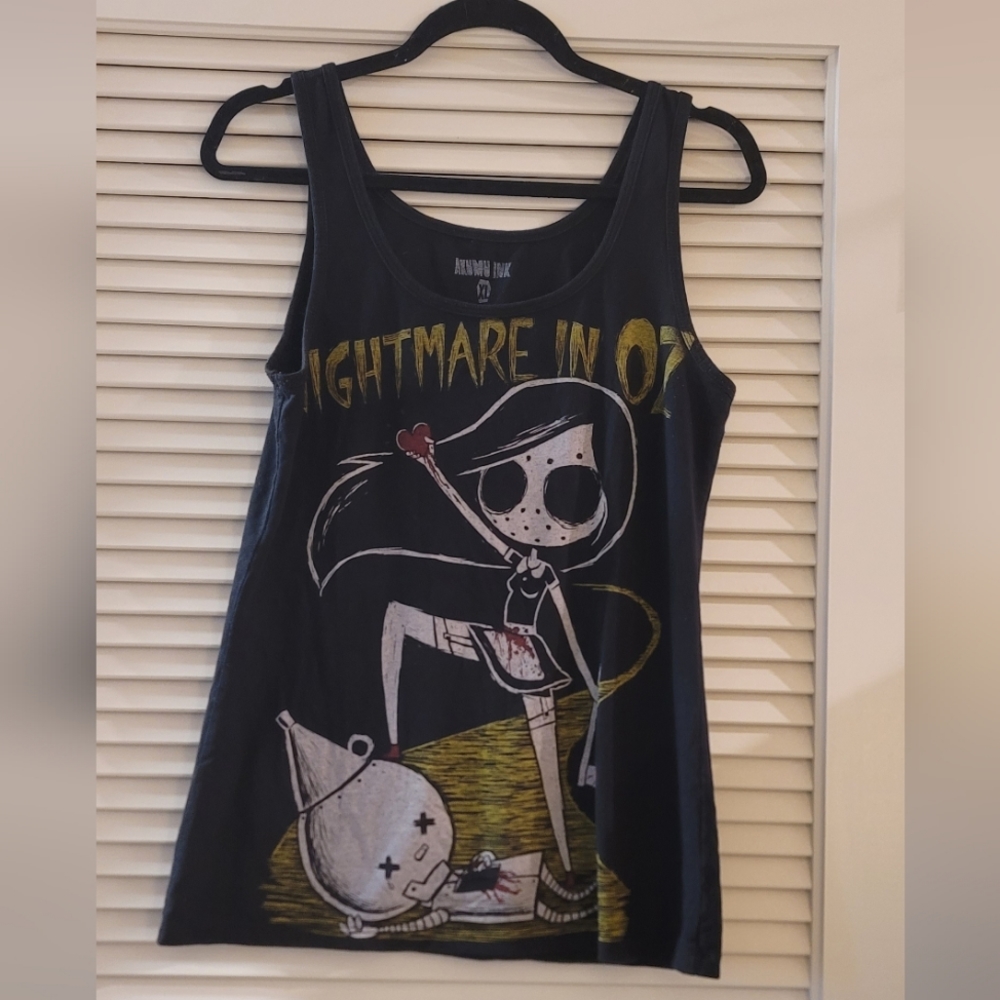 Akumu Ink- Nightmare In OZ Graphic Sleeveless Top